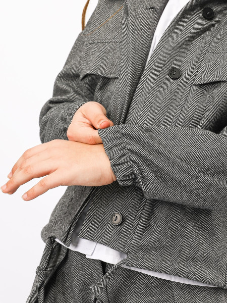 Бомбер для девочки Соль&Перец